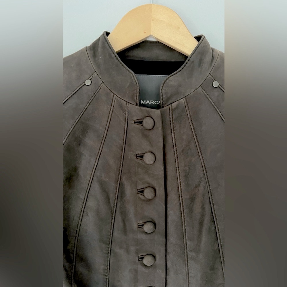 MARCS LEATHER JACKET (SEASON SALE❣️) - Picture 3 of 8